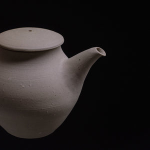 森本仁  白花茶壺  Hitoshi Morimoto  Shirahana tea pot