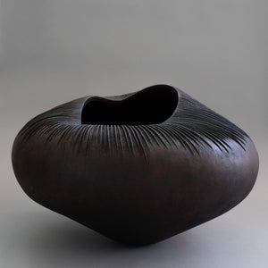 上治良充  制作物   Yoshimichi Joji  Leather sculpture