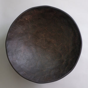 上治良充  ボウル L Yoshimichi Joji  Leather bowl L-size