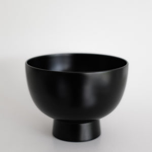 赤木明登  常若椀 大 黒  Akito Akagi  Tokowaka bowl L-size