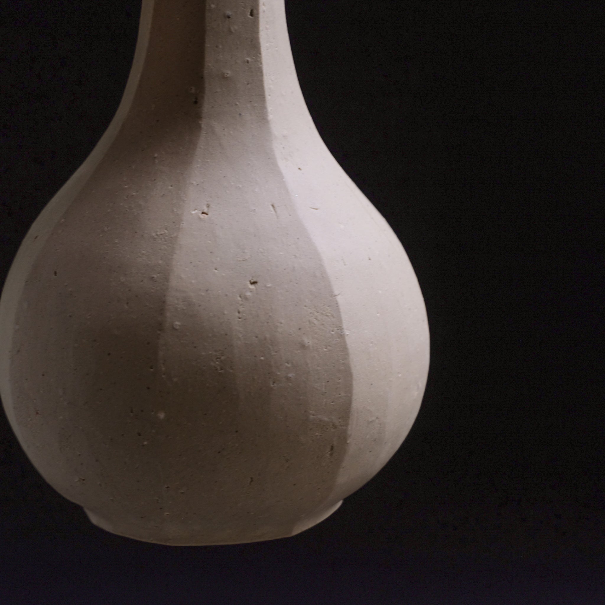 森本仁  白花花器  Hitoshi Morimoto  Shirahana  Vase