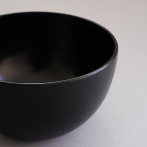 赤木明登  麺鉢  ( 黒 )  Akito Akagi Noodle Bowl (Black)