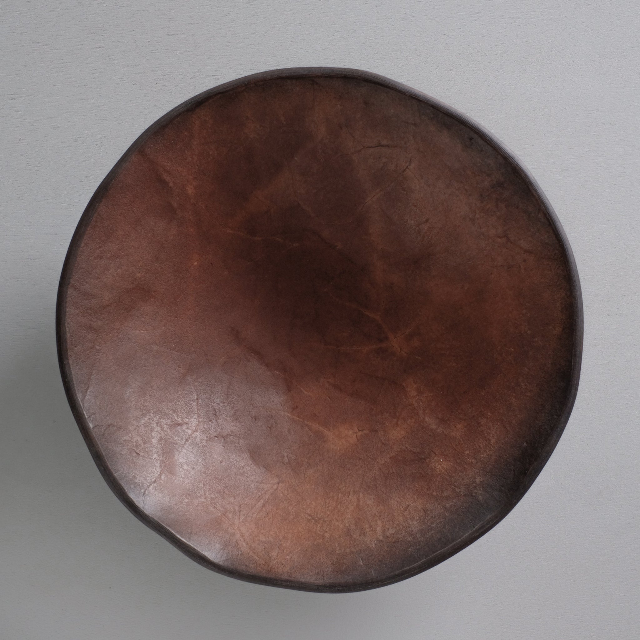 上治良充  ボウル S   Yoshimichi Joji  Leather bowl S-size