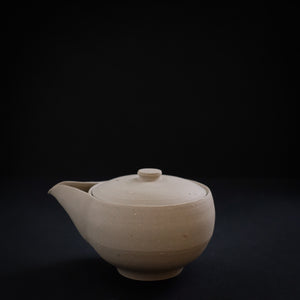森本仁  白花宝瓶   Hitoshi Morimoto  Shirahana  Handleless Japanese Tea Pot