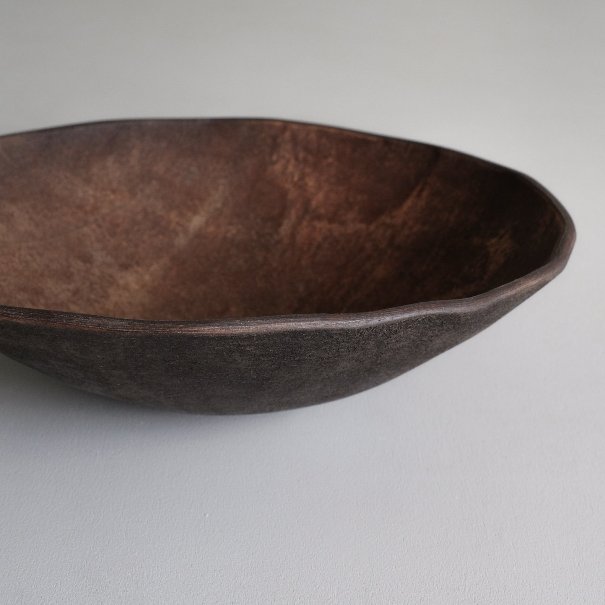 上治良充  ボウル S   Yoshimichi Joji  Leather bowl S-size