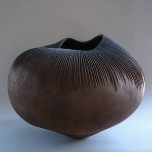 上治良充  制作物   Yoshimichi Joji  Leather sculpture 2