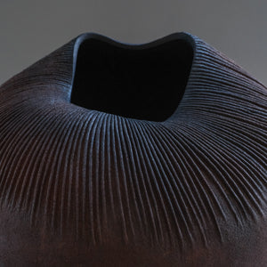 上治良充  制作物   Yoshimichi Joji  Leather sculpture 10