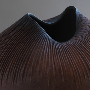 上治良充  制作物   Yoshimichi Joji  Leather sculpture 7