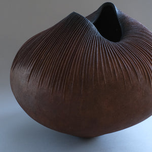 上治良充  制作物   Yoshimichi Joji  Leather sculpture 7