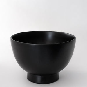 赤木明登  蕎麦椀 (黒)  Akito Akagi Soba Noodle Bowl ( Black )