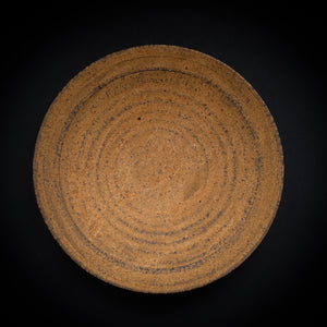 二階堂明弘  やきしめリム皿 (φ18cm)    Akihiro Nikaido  Yakishime bowl (φ18cm) AN102