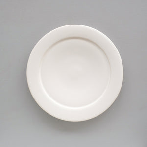 服部竜也  白マットリムプレート (φ18cm) Tatsuya Hattori  Rim plate ( φ18cm, matte white ) ETH34