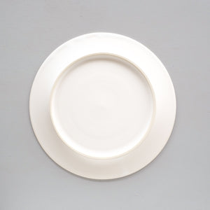服部竜也  白マットリムプレート (φ22cm) Tatsuya Hattori  Rim plate ( φ22cm, matte white ) ETH35