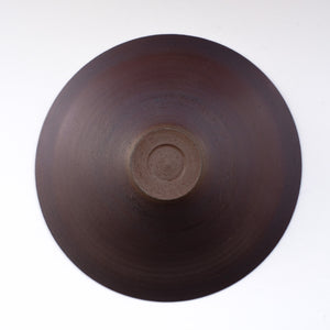 二階堂明弘  錆器 三角鉢  (φ18cm)    Akihiro Nikaido  Bowl (φ18cm) AN110