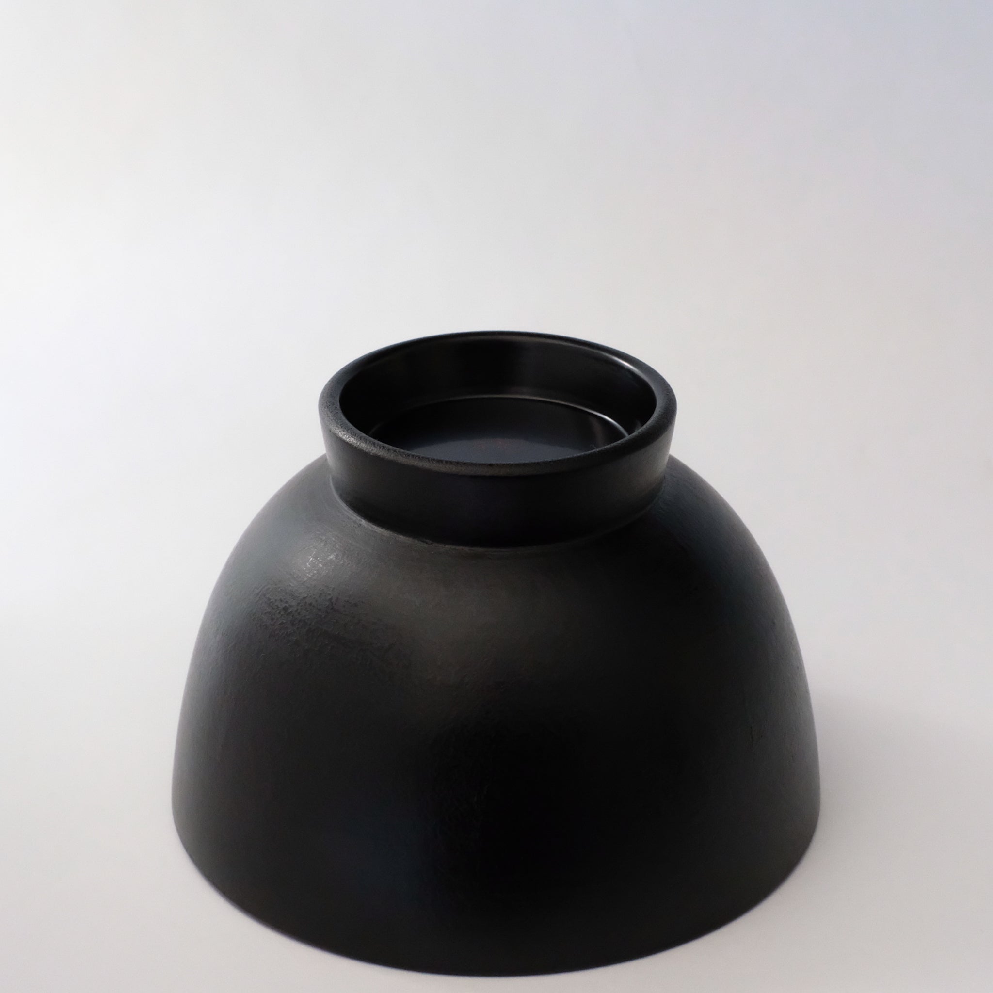 赤木明登  蕎麦椀 (黒)  Akito Akagi Soba Noodle Bowl ( Black )